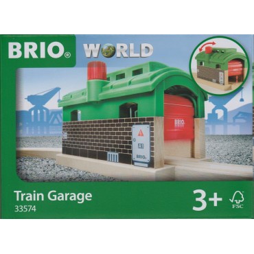 BRIO 33574 TRAIN GARAGE WOODEN RAILWAY TRACK SYSTEM