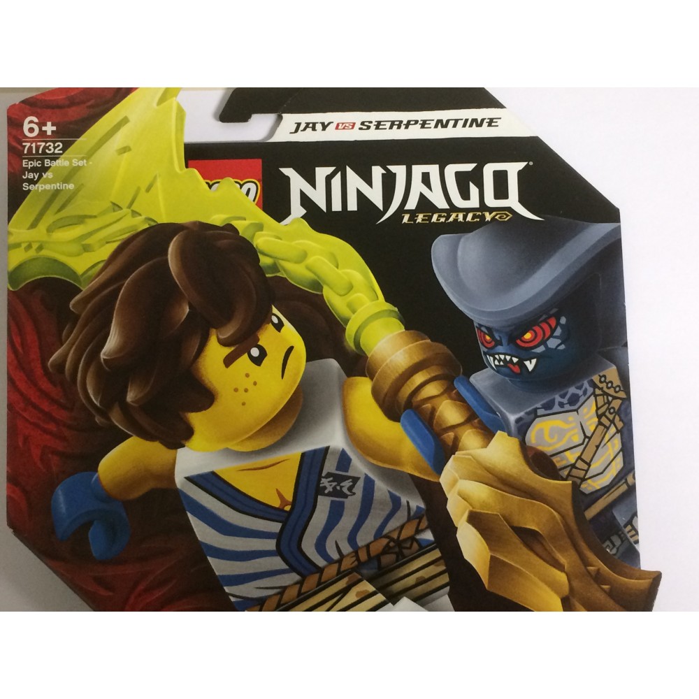 LEGO NINJAGO 71732 EPIC BATTLE SET JAY VS SERPENTINE