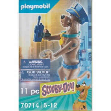 PLAYMOBIL SCOOBY DOO 70714 SCOOBY POLIZIOTTO