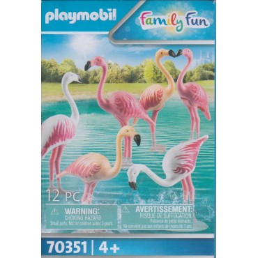 PLAYMOBIL FAMILY FUN 70351 FENICOTTERI ROSA