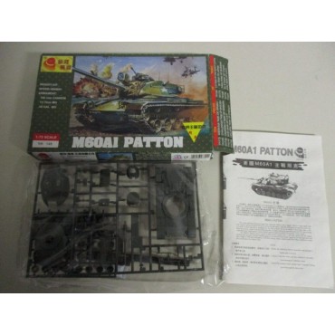 plastic model kit scale 1 : 72 GALAXY YH 145 M60A1 PATTON new in open and damaged box