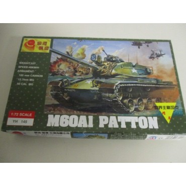 modellino in plastica da assemblare GALAXY YH 145 M60A1 PATTON  scala 1: 72 nuovo in scatola danneggiata ed aperta