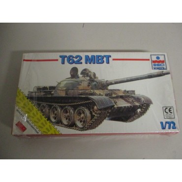 modellino in plastica da assemblare ESCI ERTL 8340 T62 MBT  scala 1: 72 nuovo in scatola danneggiata ed aperta