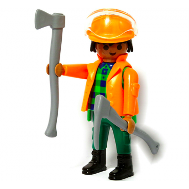 PLAYMOBIL FI?URES 70148 SERIE 20 07 WOODCUTTER