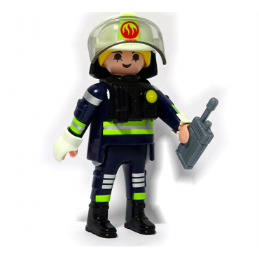 PLAYMOBIL FI?URES 70149 SERIE 20 08 WOMAN FIREFIGHTER