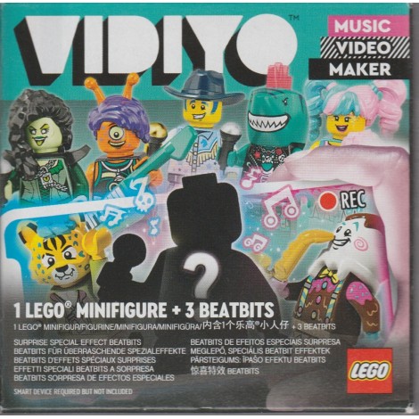 LEGO VIDIYO 43101 10 SHARK SINGER  - BANDMATES SERIE 1 SERIE 1