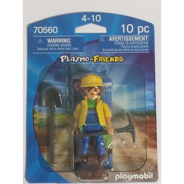 PLAYMOBIL PLAYMO-FRIENDS 70560 OPERAIO EDILE