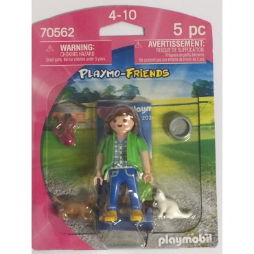 PLAYMOBIL PLAYMO-FRIENDS 70562 GIRL WITH KITTENS