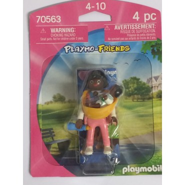 PLAYMOBIL PLAYMO-FRIENDS 70563 MOTHER WITH BABY CARRIER