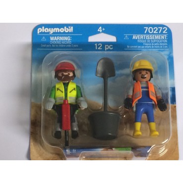 PLAYMOBIL DUOPACK 70272 CONSTRUCTION WORKERS