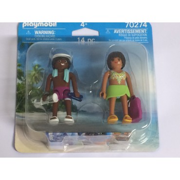 PLAYMOBIL DUOPACK 70274 COPPIA IN VACANZA