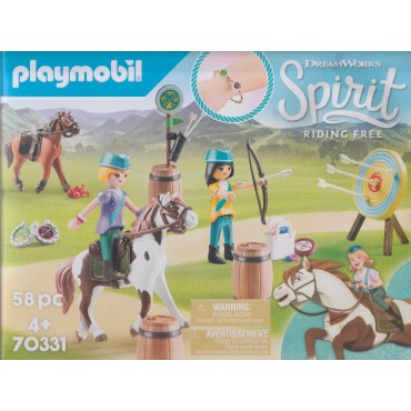 PLAYMOBIL SPIRIT RIDING FREE 70331 TIRO AL BERSAGLIO