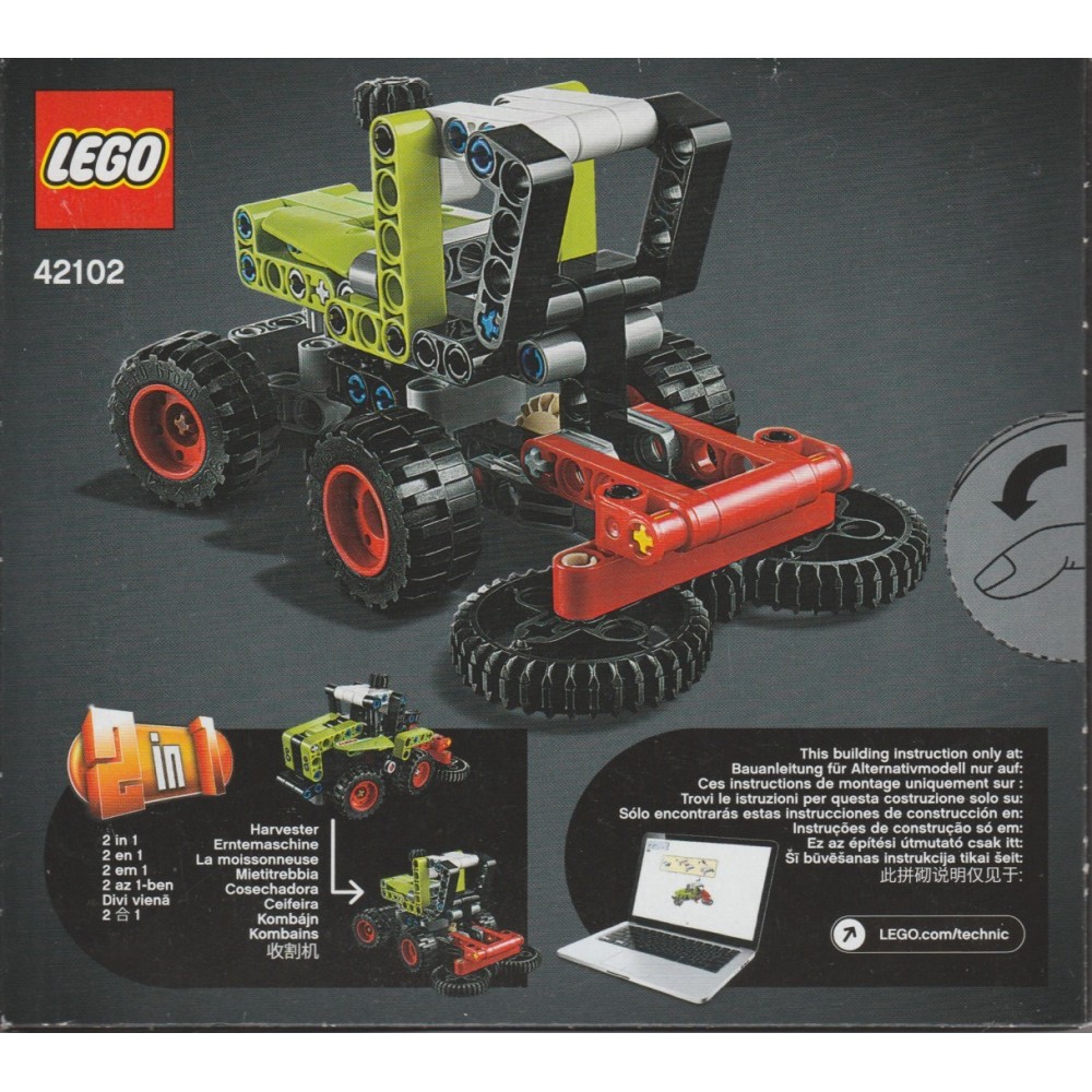 Lego Technic Mini Claas Xerion - Trator Colheitadeira 42102