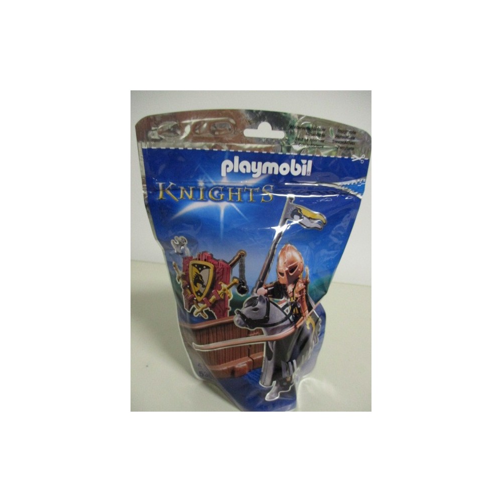 PLAYMOBIL KNIGHTS 5357 IL CAVALIERE OSCURO  ALLA GIOSTRA MEDIOEVALE