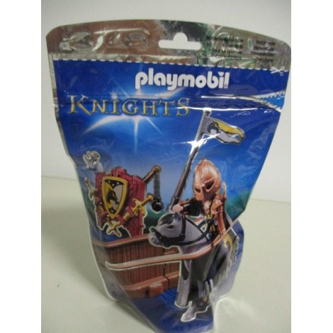 PLAYMOBIL KNIGHTS 5357 IL CAVALIERE OSCURO  ALLA GIOSTRA MEDIOEVALE