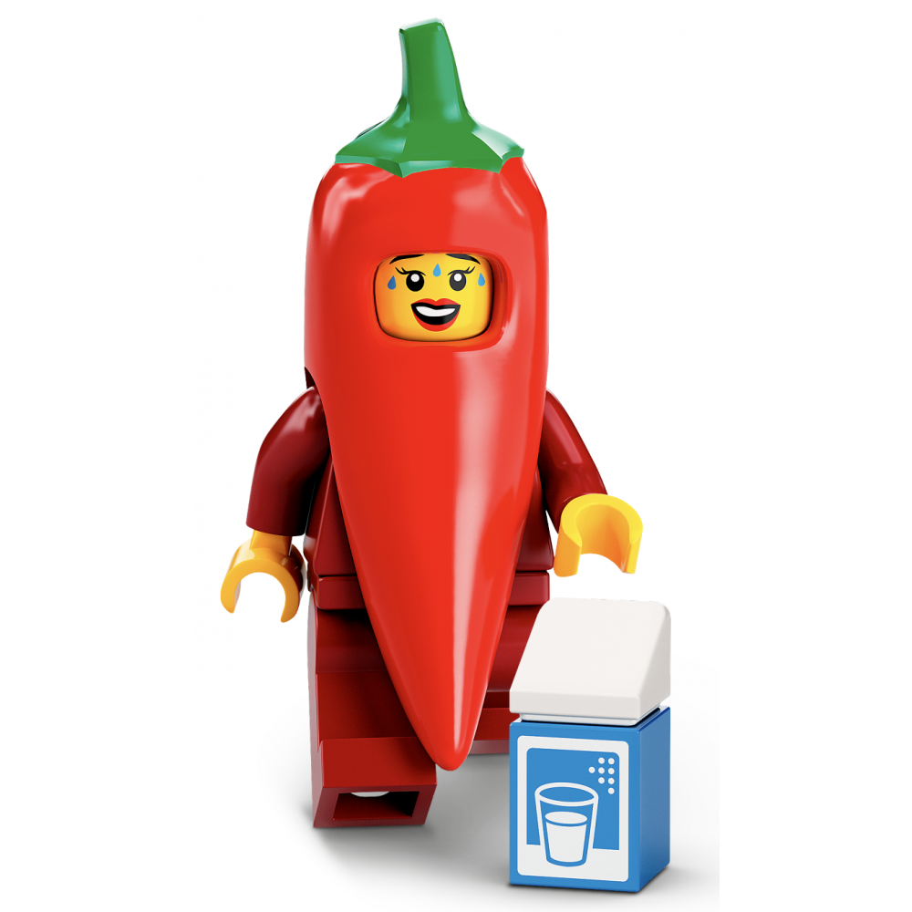 LEGO MINIFIGURES 71032 02 CHILI COSTUME FAN SERIE 22