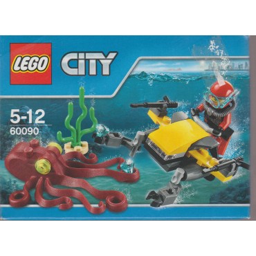 LEGO CITY 60090 scatola danneggiata SCOOTER PER IMMERSIONI SUBACQUEE