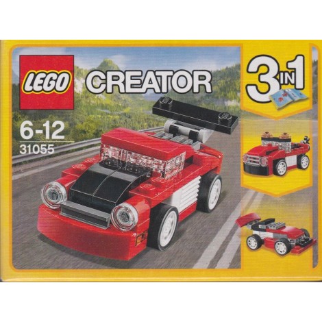 LEGO CREATOR 31055 IL BOLIDE ROSSO 3 IN 1