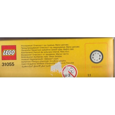 LEGO CREATOR 31055 IL BOLIDE ROSSO 3 IN 1