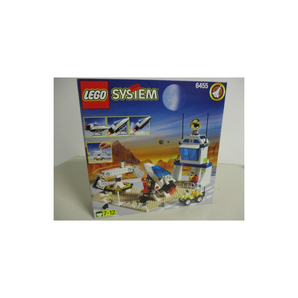 LEGO SYSTEM 6455 USATO 100 % COMPLETO SPACE SIMULATION STATION