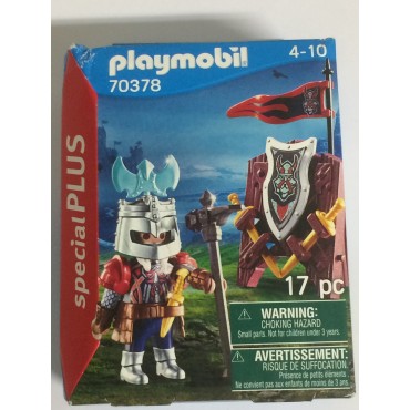 PLAYMOBIL SPECIAL PLUS 70378 damaged box DWARF KNIGHT