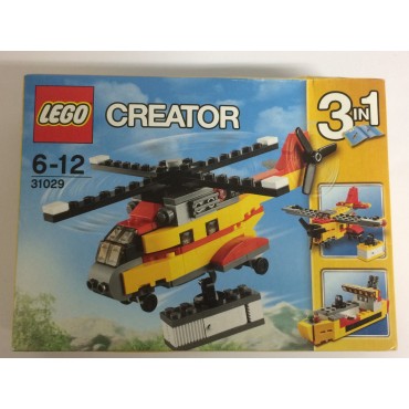 LEGO CREATOR 31029 scatola danneggiata  ELICOTTERO DA CARICO 3 IN 1