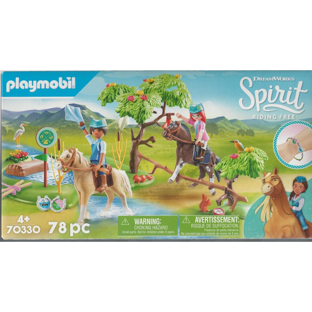 PLAYMOBIL SPIRIT RIDING FREE 70330 RIVER CHALLENGE