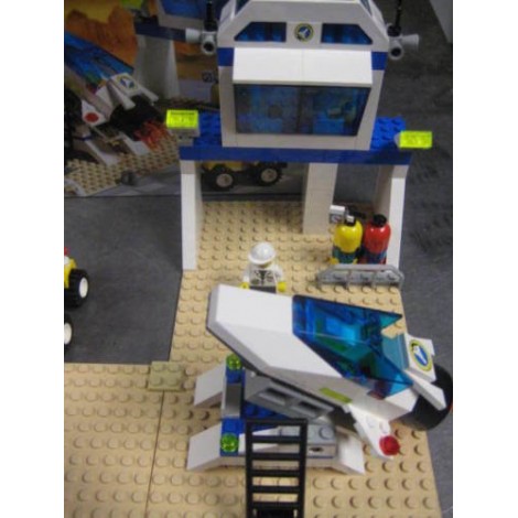 LEGO SYSTEM 6455 USATO 100 % COMPLETO SPACE SIMULATION STATION