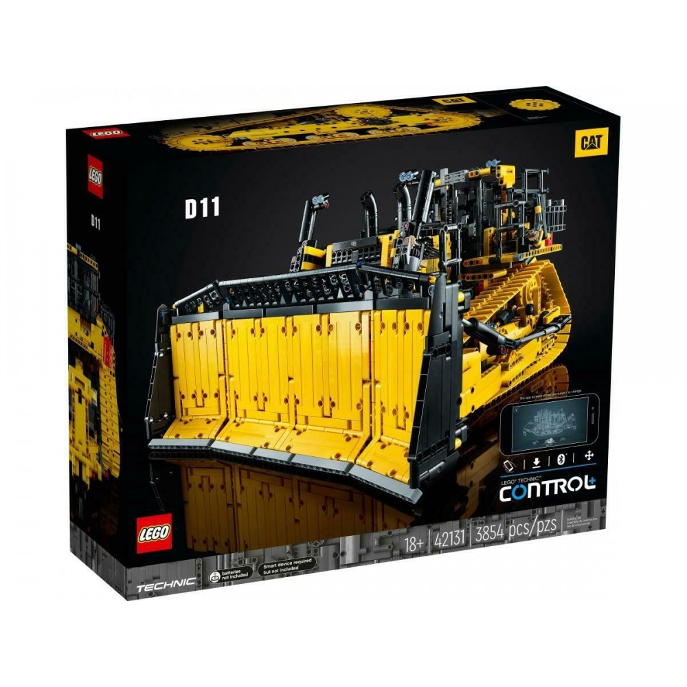 LEGO TECHNIC 42131 damaged box APP CONTROLLED CAT D11 BULLDOZER LEGO TECHNIC 42131 damaged box APP CONTROLLED CAT D11 BULLDOZER