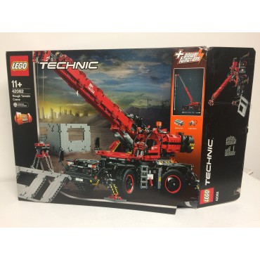 LEGO TECHNIC 42082 new in opened and damaged box ROUGH TERRAIN CRANE