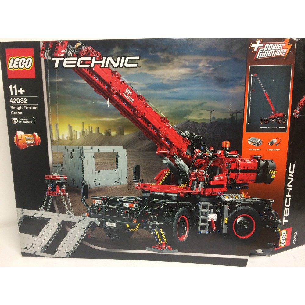 LEGO TECHNIC 42082 scatola aperta GANDE GRU MOBILE