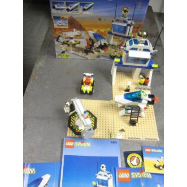 LEGO SYSTEM 6455 USATO 100 % COMPLETO SPACE SIMULATION STATION