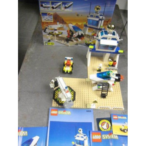 LEGO SYSTEM 6455 USATO 100 % COMPLETO SPACE SIMULATION STATION