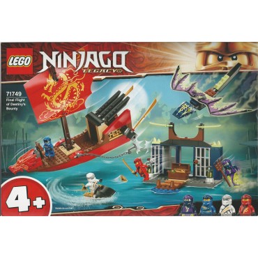 LEGO 4+ NINJAGO 71749 IL VOLO FINALE DEL VASCELLO DEL DESTINO