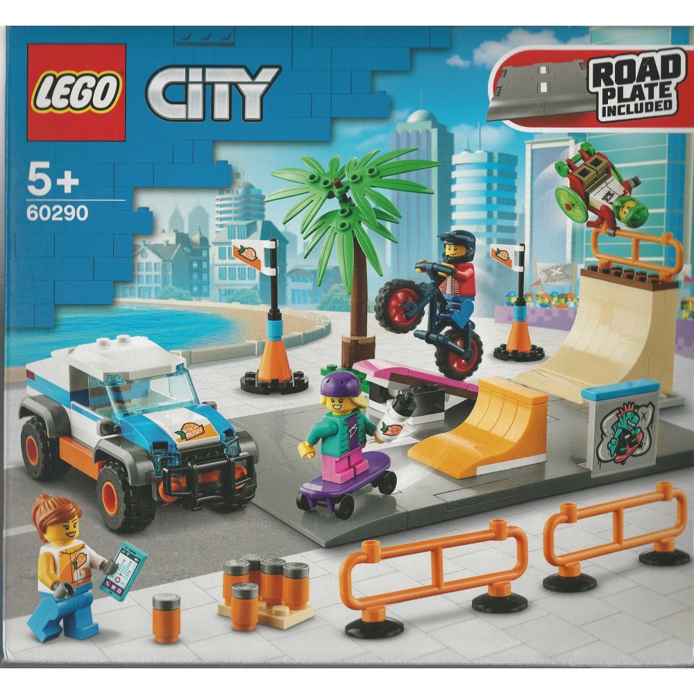 LEGO Skate Park 60290 Building Set (195 Pieces) 