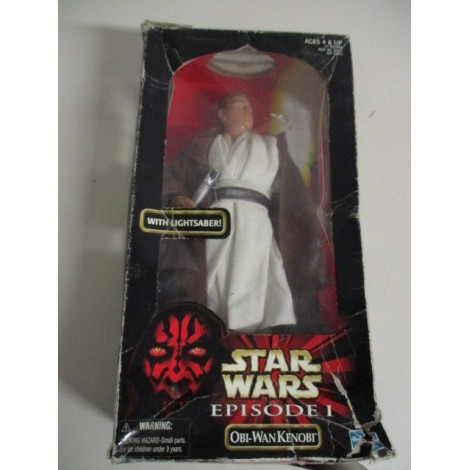 STAR WARS 12 ACTION FIGURE OBI WAN KENOBI  SCATOLA DANNEGGIATA