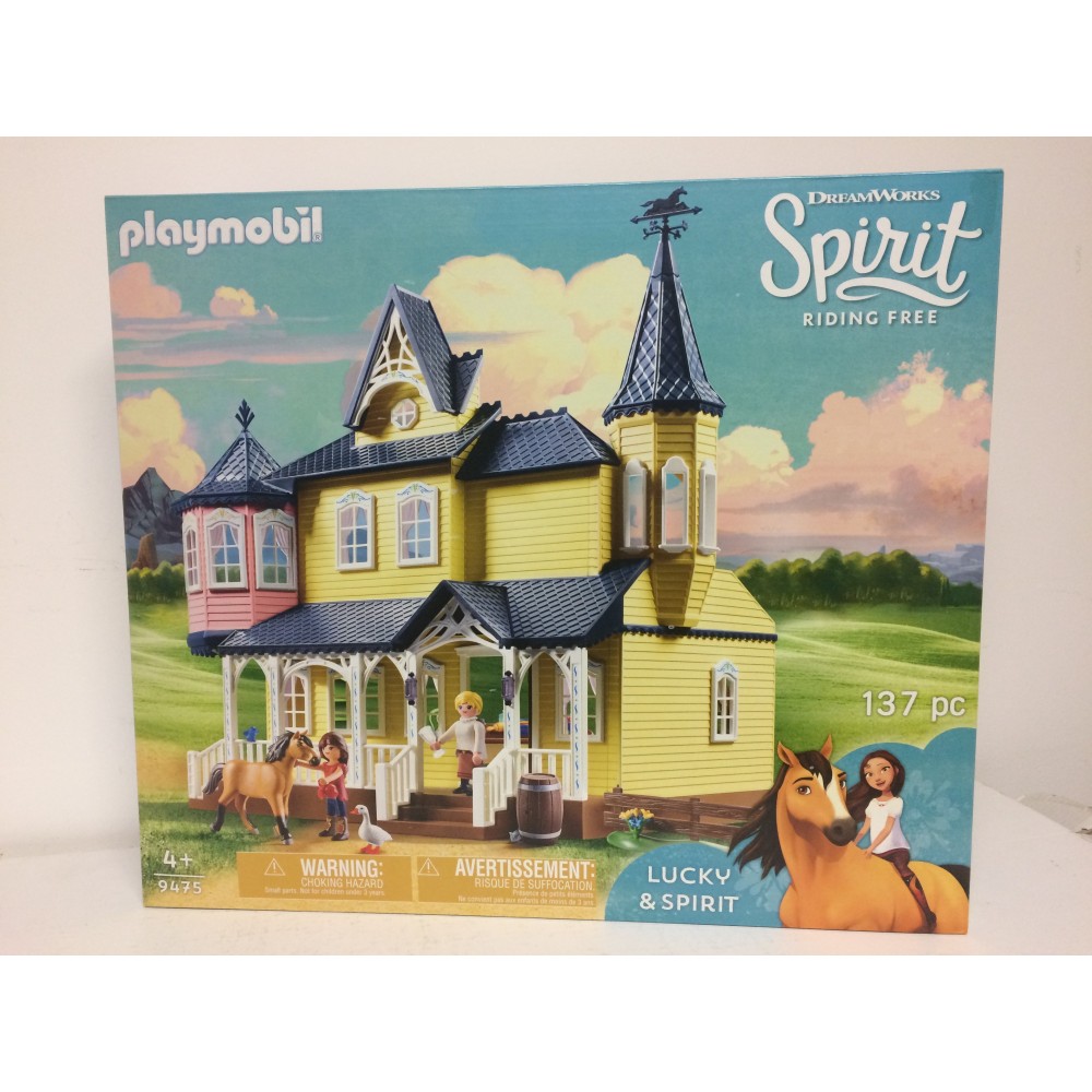 vrouw Pittig het is mooi PLAYMOBIL SPIRIT RIDING FREE 9475 LUCY'S HAPPY HOME