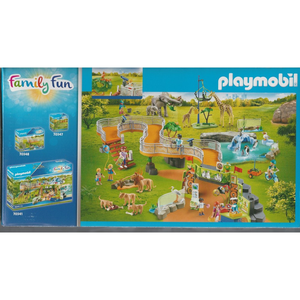 PLAYMOBIL FAMILY FUN 70343 ZOO- IL RECINTO DEI LEONI