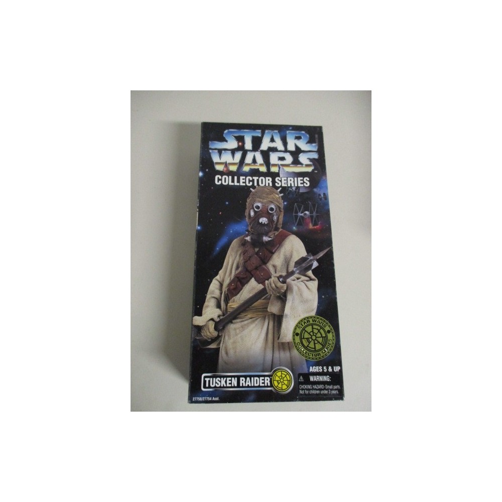 STAR WARS 12" ACTION FIGURE TUSKEN RAIDER imballo con le armi sbagliate