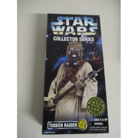 STAR WARS 12" ACTION FIGURE TUSKEN RAIDER imballo con le armi sbagliate