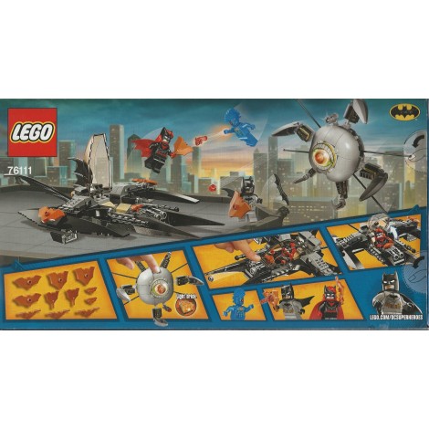 LEGO SUPER HEROES 76111 BATMAN : BROTHER EYE TAKEDOWN
