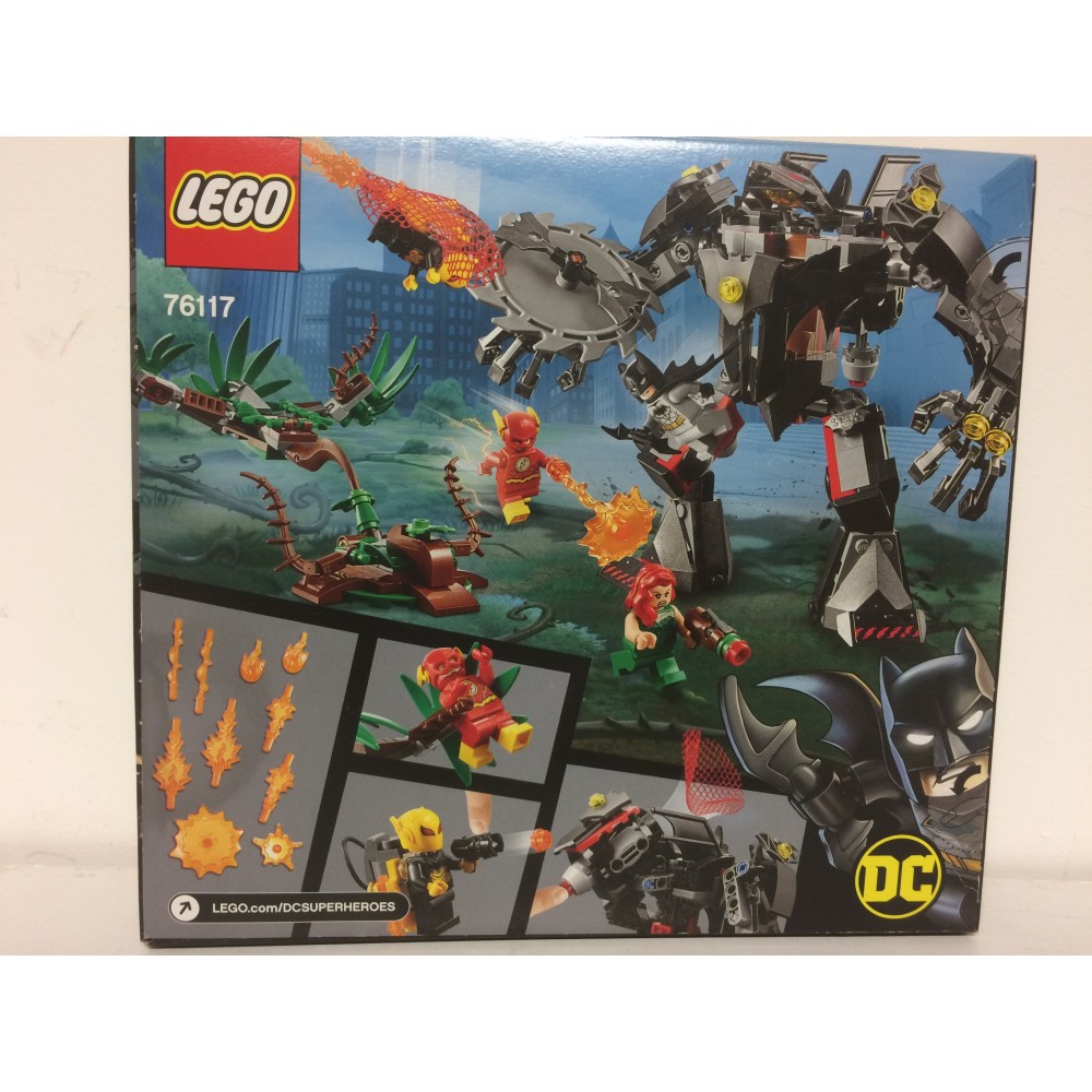 New Sealed - LEGO Batman Set 76117 - BATMAN MECH vs POISON IVY - Flash &  Firefly