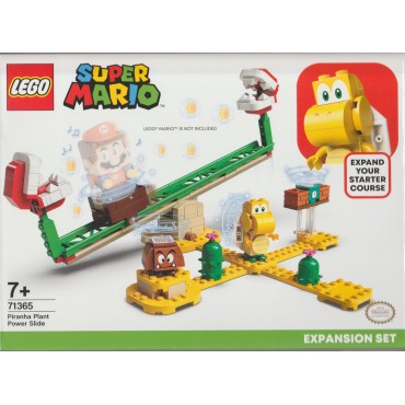 LEGO SUPER MARIO 71365 damaged box  PIRANHA PLANT POWER SLIDE - EXPANSION SET