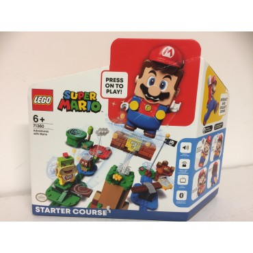 LEGO SUPER MARIO 71360 scatola danneggiata AVVENTURE DI MARIO STARTER PACK