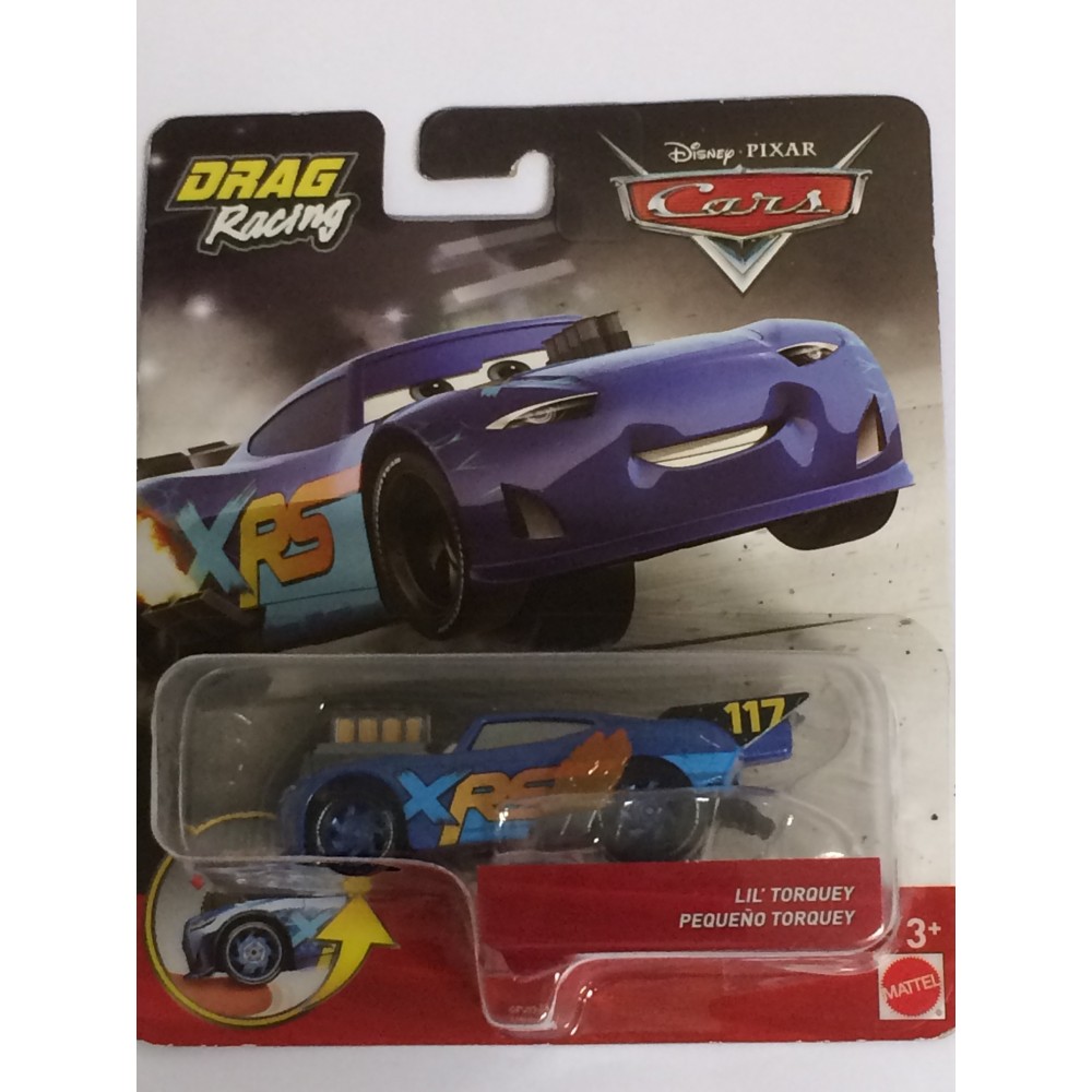 DISNEY PIXAR CARS LIGHTNING MCQQUEEN  - CARBON RACERS DIE CAST 1:55 SCALE VEHICLE Mattel DHM 76