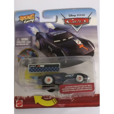 DISNEY PIXAR CARS JACKSON STORM DRAG RACING   Extreme Racing SeriesDIE CAST 1:55 SCALE VEHICLE Mattel GFV36