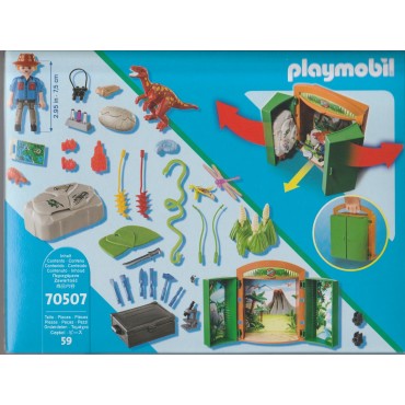 Gutter lige ud metrisk PLAYMOBIL DINOS 70507 PALEONTOLOGIST WITH DINOSAUR EGG