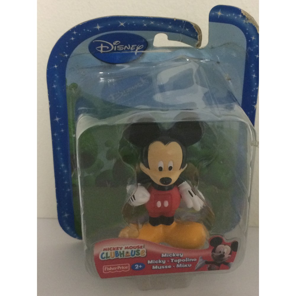 MICKEY MOUSE - TOPOLINO 3.5" - 8 cm confezione danneggiata  MICKEY MOUSE CLUBHOUSE   Fisher price T2825