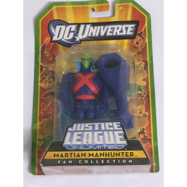 MARTIAN MANHUNTER  - JUSTICE LEAGUE FAN COLLECTION  ACTION FIGURE  5" - 12 CM   MATTEL   N7244