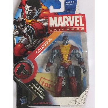 COLOSSUS  MARVEL UNIVERSE damaged package ACTION FIGURE  3.75" - 9 CM SERIE 2  HASBRO  98379